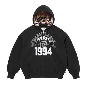 Supreme black hoodie 26