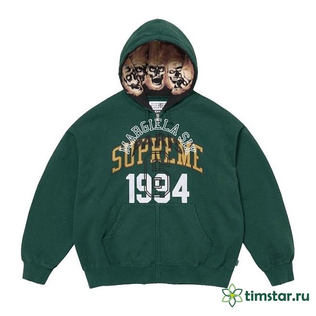 Supreme green hoodie 28 - 1