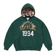 Supreme green hoodie 28 - 1
