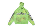 Hellstar Studios RECORDS green Hoodie HT11 - 1