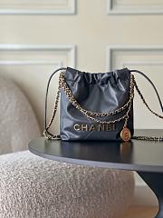 Chanel mini Shopping High quality grey Bag 19x20x6cm 192740 - 1