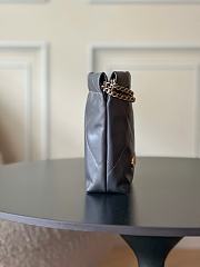 Chanel mini Shopping High quality grey Bag 19x20x6cm 192740 - 6