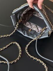 Chanel mini Shopping High quality grey Bag 19x20x6cm 192740 - 4