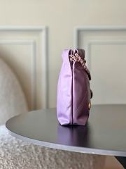 Chanel mini Shopping High quality Purple Bag 19x20x6cm - 5