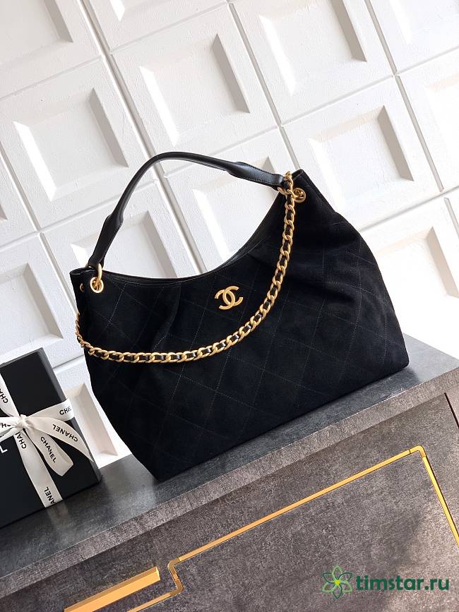 Chanel Hobo High quality black bag 29*35*13cm - 1