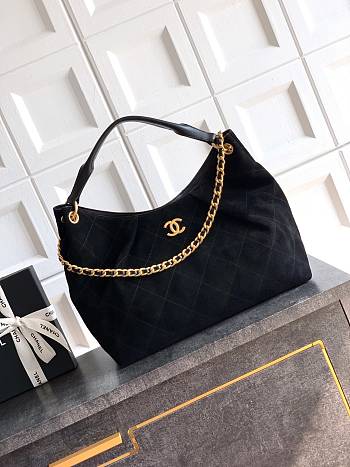 Chanel Hobo High quality black bag 29*35*13cm