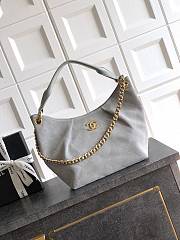Chanel Hobo High quality grey bag 24*31*10cm - 1