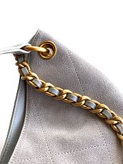Chanel Hobo High quality grey bag 24*31*10cm - 5