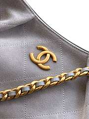 Chanel Hobo High quality grey bag 29*35*13cm - 4