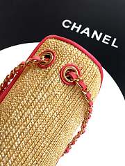 Chanel High quality OHANEL Woven Leather Crossbody Bag 26cm - 4