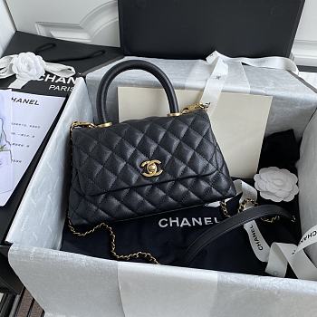 Chanel mini Coco Handle bag black 23cm