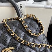 Chanel mini Coco Handle bag black 23cm - 4