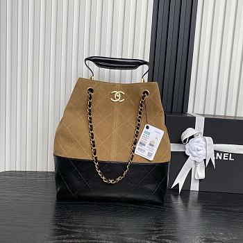 Chanel Hobo High quality brown bag AS5636 33×28.5×10.5cm