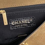 Chanel Hobo High quality brown bag AS5637 18×28.5×7.5cm - 5