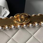 Chanel High quality 26C Pearl Evening Bag white AS5912 10×20×7cm - 5