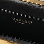 Chanel High quality 26C Pearl Evening Bag black AS5912 10×20×7cm - 5
