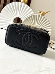 Chanel High quality 25S New Makeup Box Bag black 9.5x17x8cm - 6