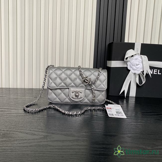 Chanel High quality 25B Double C CF bag AS5759 20×13×7cm - 1