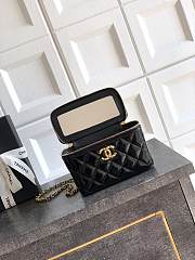 Chanel High quality OHANEL 26C Chain Crossbody Bag Popular Box Bag 9.5*17*8cm - 6