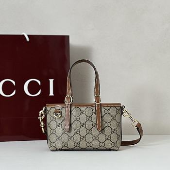 Cucci High quality Brown bag 17.5X11X6.5cm 