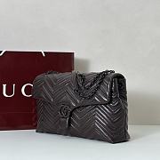 Cucci High quality Marmont large bag 850676 37.5X21X9cm  - 2