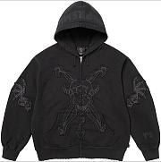 Supreme Y'S BY YOHJI YAMAMOTO ZIP UP HOODED black - 1