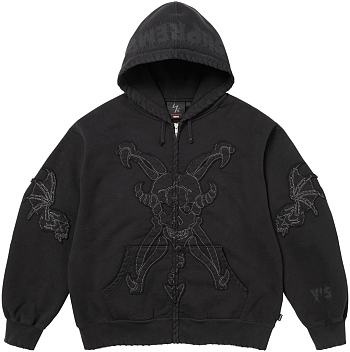 Supreme Y'S BY YOHJI YAMAMOTO ZIP UP HOODED black