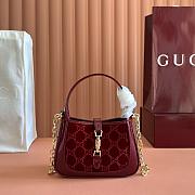 Gucci Jackie 1961 crystals mini bag 836684 19x13x4cm - 1