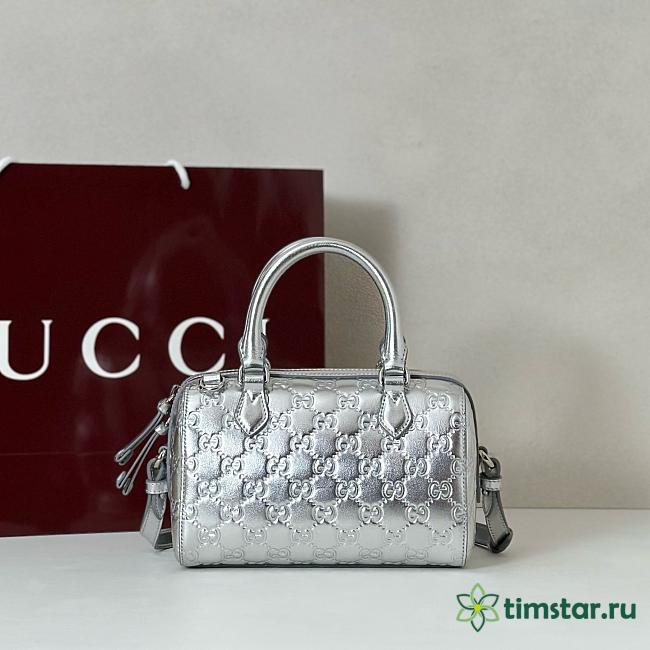Gucci GG Emblem small boston bag 848889 20.5x14x11.5cm - 1