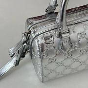 Gucci GG Emblem small boston bag 848889 20.5x14x11.5cm - 4