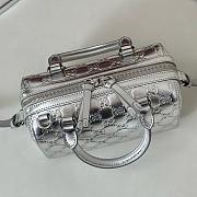Gucci GG Emblem small boston bag 848889 20.5x14x11.5cm - 5