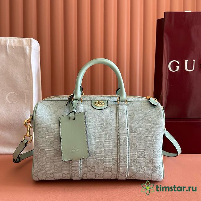 Gucci Ophidia medium boston green bag 857595 30x20x16cm - 1