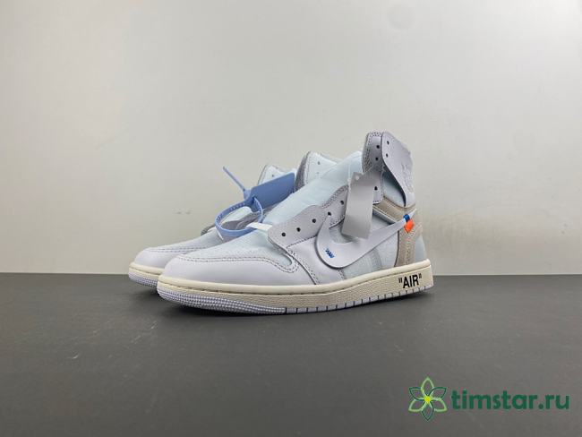 Air Jordan 1 High OG “Alaska” Virgil Abloh Archive AA3834-100 - 1