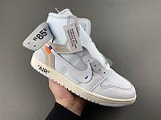 Air Jordan 1 High OG “Alaska” Virgil Abloh Archive AA3834-100 - 3