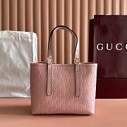 Gucci Emblem crossbody pink bag 25*20*10cm - 1