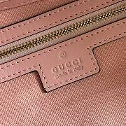 Gucci Emblem crossbody pink bag 25*20*10cm - 2