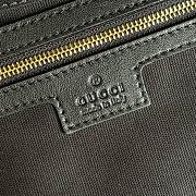 Gucci Emblem crossbody black bag 25*20*10cm - 5