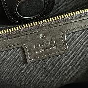 Gucci Emblem crossbody black bag 24*26*10cm - 2