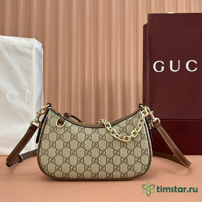 Gucci Emblem crossbody bag 24*16.5*5.5cm - 1
