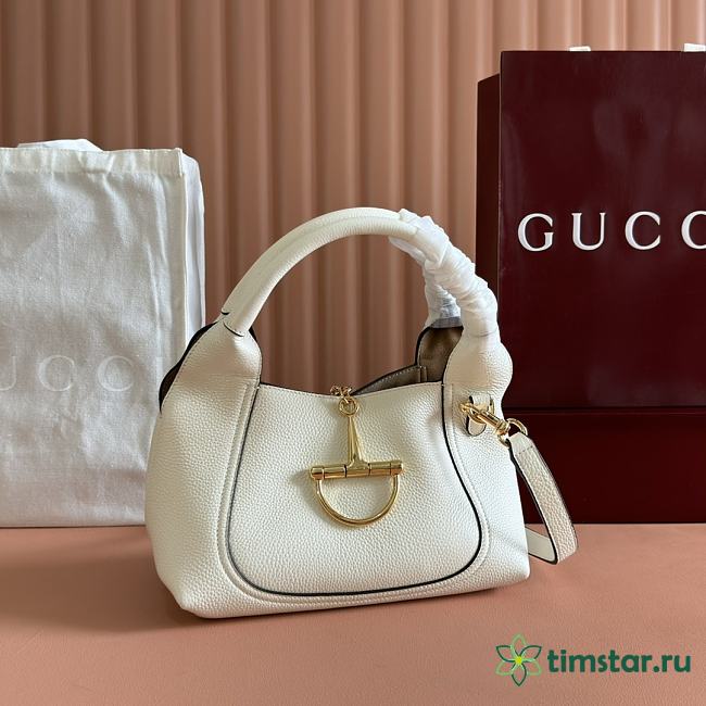 Gucci Softbit crossbody white bag 27.5*21*16cm - 1