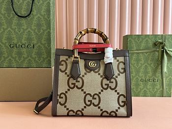 Gucci Bamboo crossbody bag 20*16*10cm