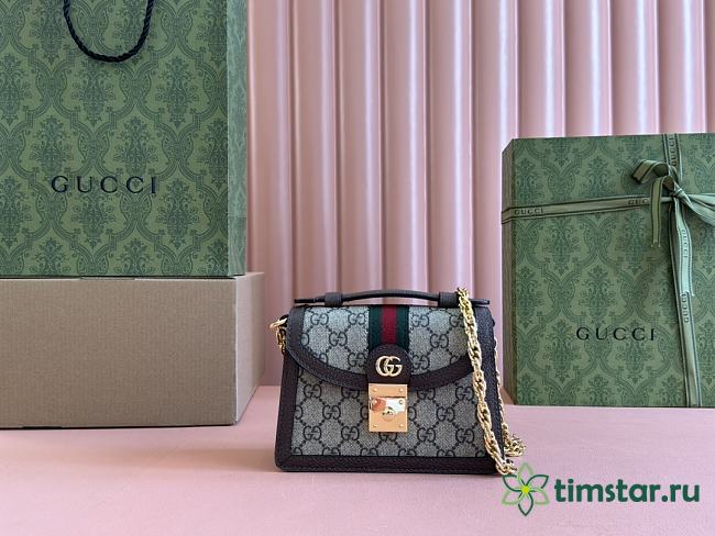 Gucci Ophidia crossbody bag 17.5*13*6cm 1 - 1