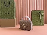 Gucci GG Marmont pink crossbody bag - 4