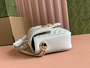 Gucci GG Marmont white crossbody bag - 5