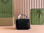 Gucci GG Marmont black crossbody bag - 5