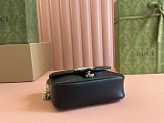 Gucci GG Marmont black crossbody bag - 4