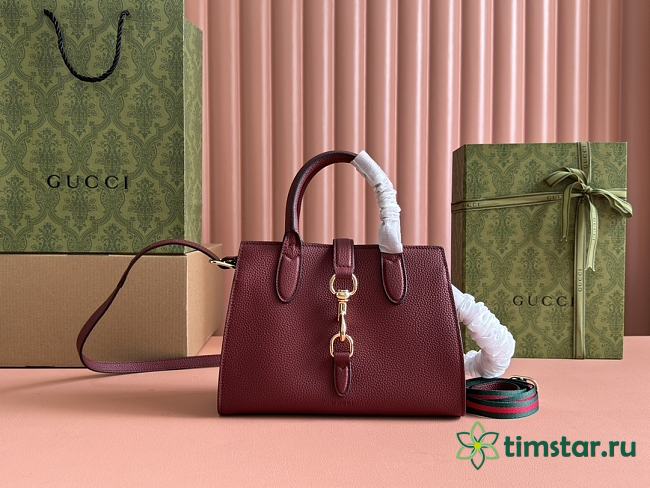 Gucci Jackie red crossbody bag 24*17.5*8.5cm - 1