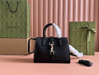 Gucci Jackie crossbody black bag 24*17.5*8.5cm