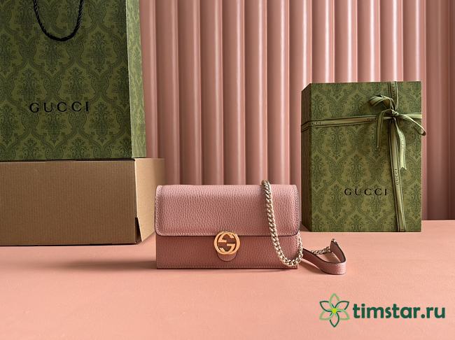 Gucci Blondie pink wallet 20*13*6cm - 1