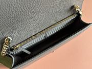 Gucci Blondie grey wallet 20*13*6cm - 5